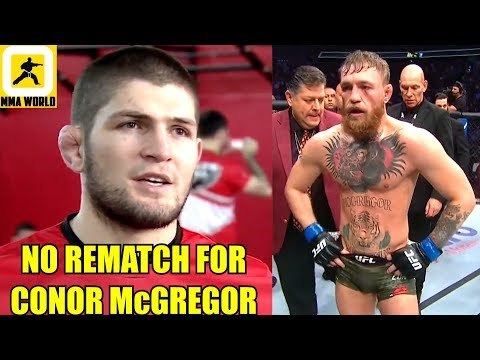 Khabib has already turned down an offer for $15 Mill. for rematch with Conor McGregor,Nate-Poirier