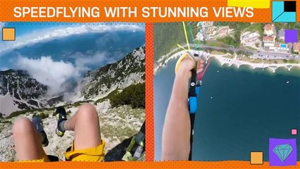 The views of an Instagram Speeflying star