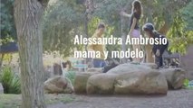 Alessandra Ambrosio, mama y modelo