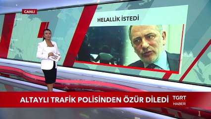 Fatih Altaylı Trafik Polisinden Özür Diledi