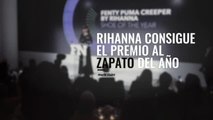 Rihanna consigue el premio al zapato del año