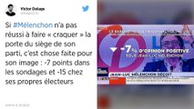 Enquêtes à la France Insoumise : Jean-Luc Mélenchon en recul dans les sondages.