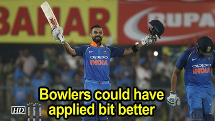 India Vs WI | 1st ODI | Bowlers could have applied bit better, says Kohli