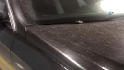 İşte Otoparkta Bulunan Konsolosluk Aracı