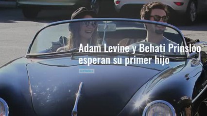 Adam Levin y Behati Prinsloo esperan su primer hijo