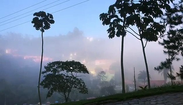 Visual de Domingos Martins encanta internauta na manhã desta segunda-feira (22)