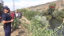 Hatay Asi Nehri'nde Kaybolan Genci Arama Çalışmaları Sürüyor