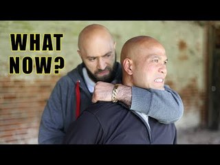 How to Escape a Standing  Rear Choke Part 1 - Master Wong