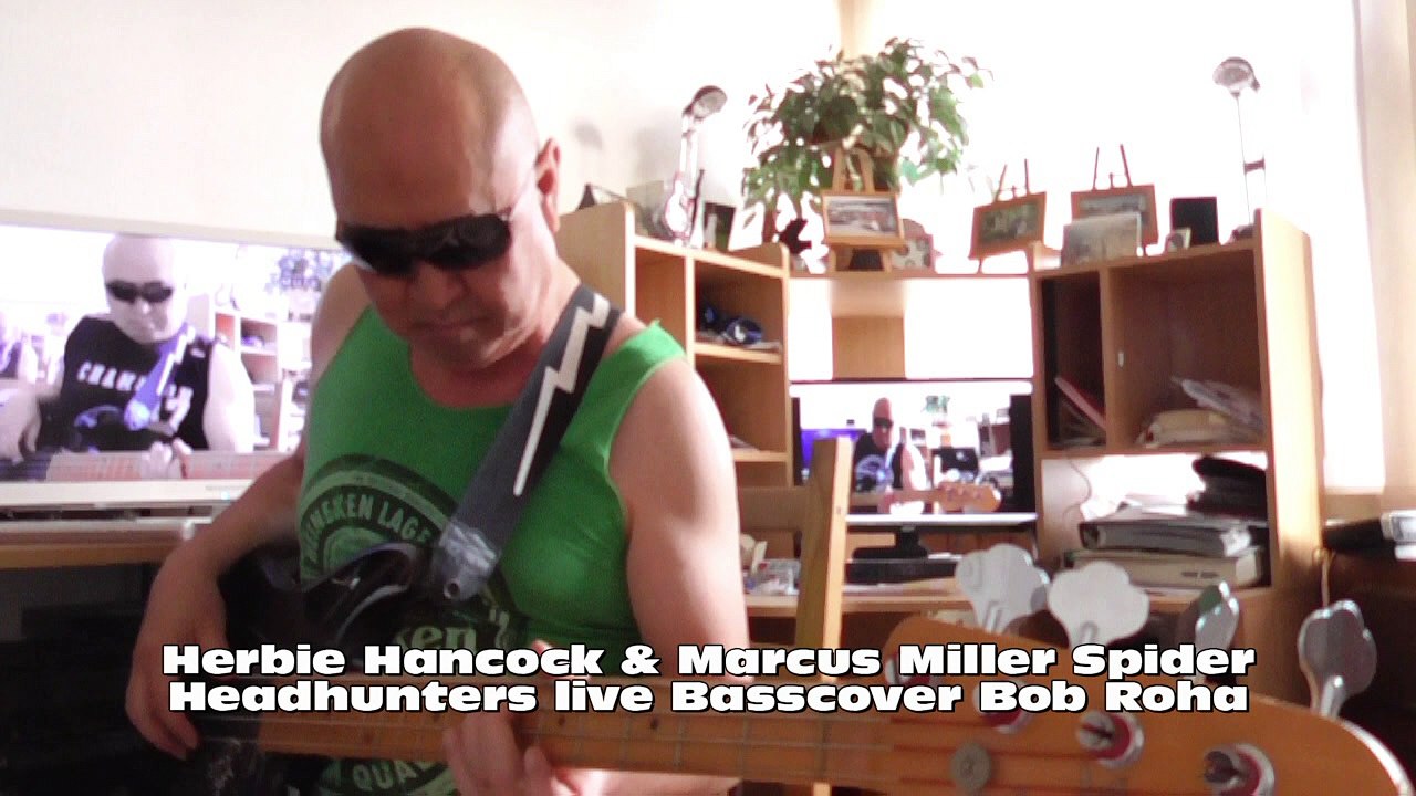 Herbie Hancock & Marcus Miller Spider Headhunters live HD720m2 Basscover2 Bob Roha