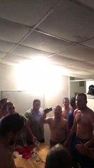 JOIE APRES LA VICTOIRE CONTRE PRAHECQ