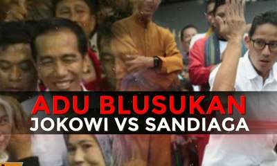 Adu Blusukan di Pilpres 2019