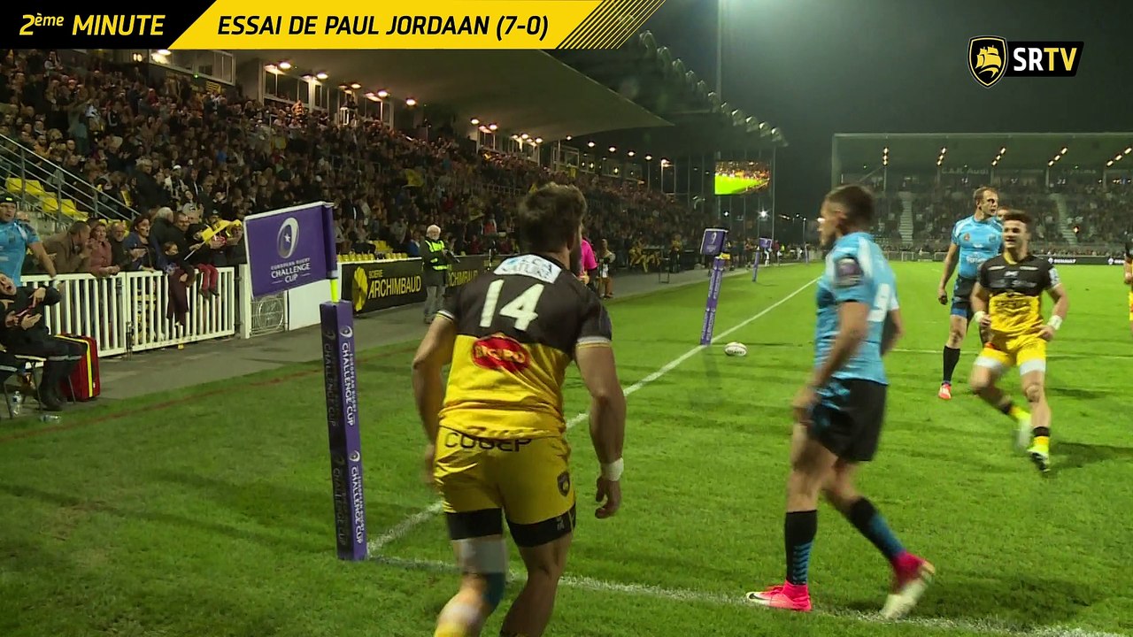 Minute Jaune et Noire - Un "plaquage" et des essais