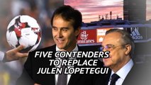 5 contenders to replace Lopetegui at Real Madrid