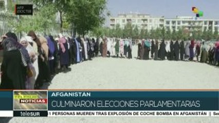 Video herunterladen: Culminan elecciones parlamentarias en Afganistán