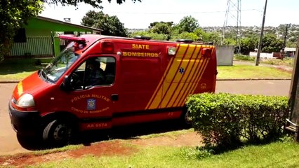 Garoto sofre queda de telhado no Brasmadeira