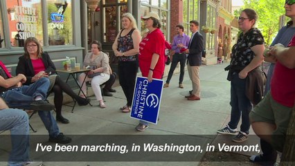 US midterms: First-time candidate Christine Hallquist