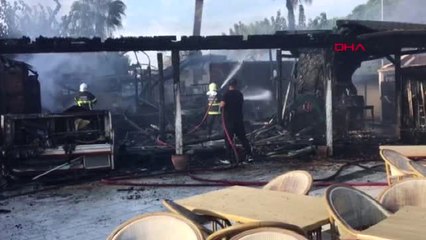 Aydın Restoranda Çıkan Yangın Söndürüldü