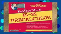 Popular E-Z Precalculus (E-Z Series)