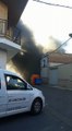 Incendio de una casa en Murchante