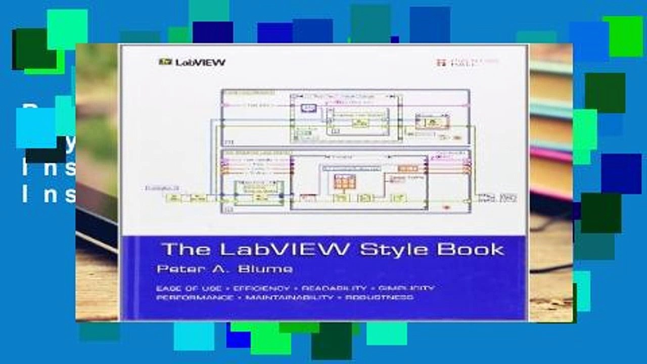 Review  The LabVIEW Style Book (National Instruments Virtual Instrumentation)