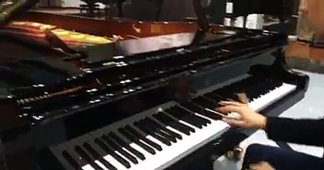 Some casual Bach playing from China tour practice session. I rarely play Bach but when I do I enjoy it so much. #adamgyorgy #steinwayandsons