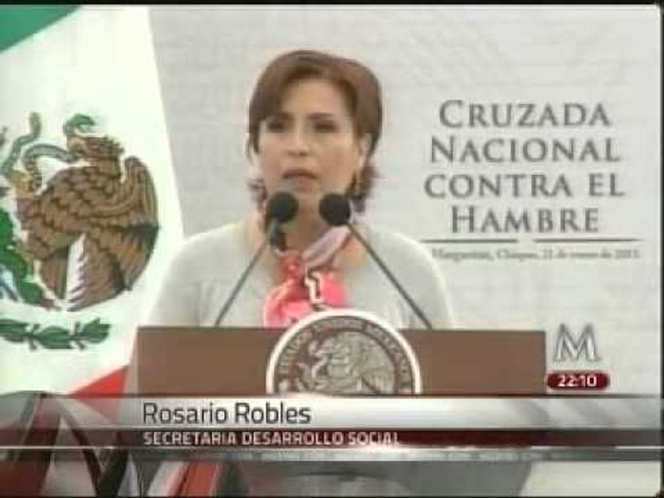 Cruzada contra el Hambre atenderá a 7.4 millones de pobres