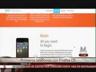 Presentan primeros celulares con el sistema operativo Firefox OS