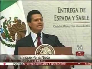 Pide Peña a militares respeto a derechos humanos