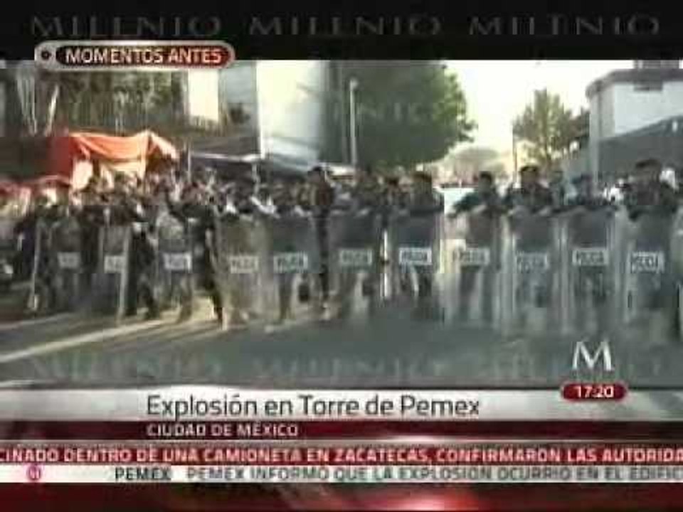 No hubo alarma, sólo se escuchó la explosión y estábamos llenos de escombros: testigo