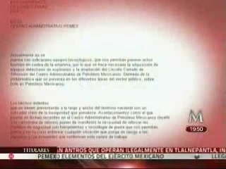 Pemex advirtió a Hacienda que necesitaba recursos para equipos contra explosiones
