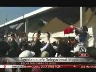 Agreden a delegado de Iztapalapa; hay 4 detenidos