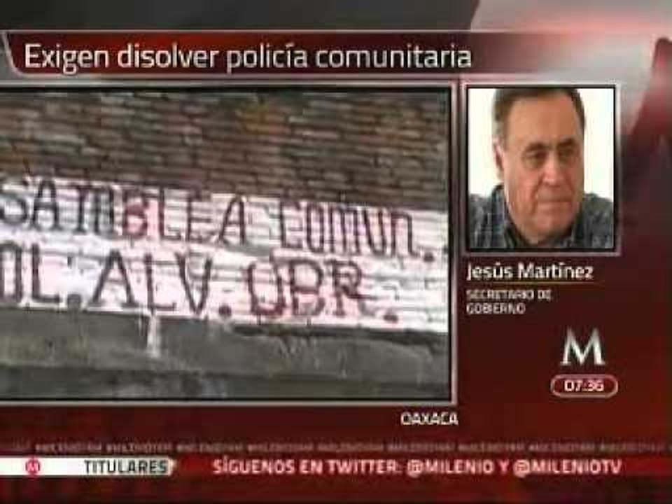 Torpe, organizar policía comunitaria: gobierno de Oaxaca