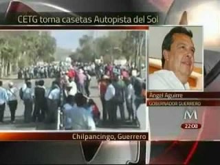 Desalojo de maestros, solo con apoyo federal: Aguirre
