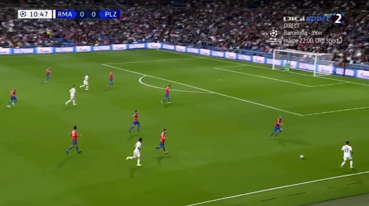 Karim Benzema Goal HD - Real Madrid 1-0 Viktoria Plzan 23.10.2018 HD