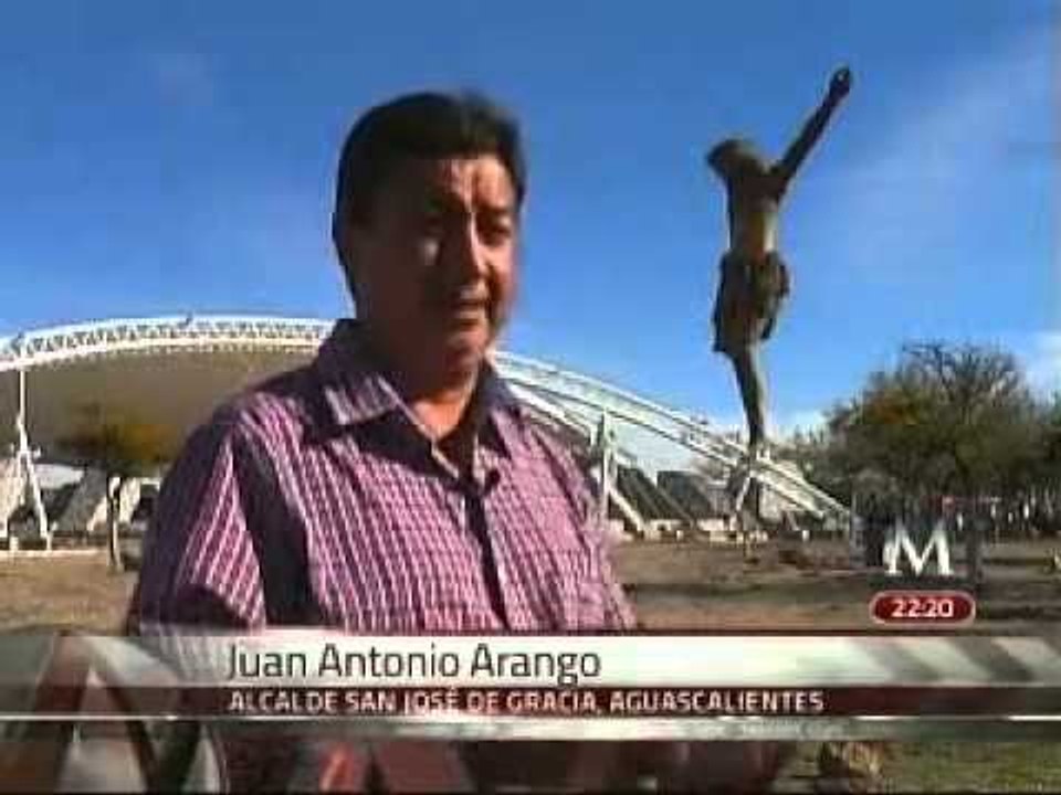 Turismo religioso. El Cristo Roto, minita de oro