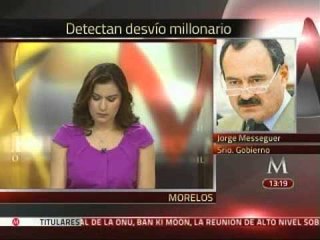 Detectan desvío millonario en gobierno de Morelos