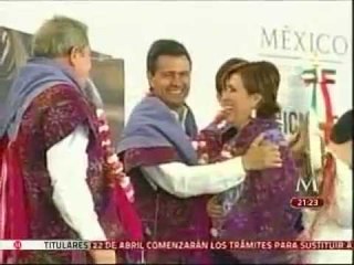 Espaldarazo de Peña Nieto a Rosario Robles