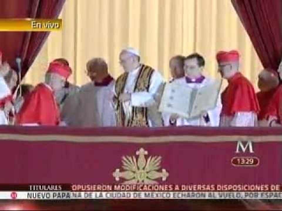 Primer discurso de Francisco I