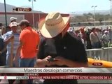 Retiran a CETEG de accesos a tiendas departamentales en Chilpancingo