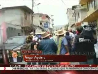 Se actuará de inmediato contra vándalos en Guerrero: Aguirre