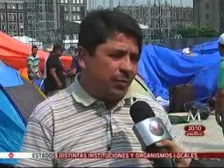 El plantón en el Zócalo "va para largo": la CNTE