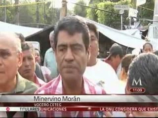 Rompe CETEG tregua y anuncia más movilizaciones