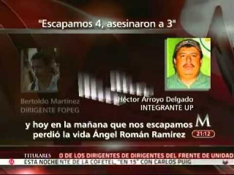 Secuestran a cinco y matan a tres dirigentes del Movimiento Guerrerense Unidad Popular