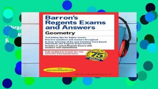 Library  Regents Exams and Answers: Geometry (Barron s Regents Exams and Answers)