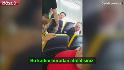 Ryanair uçağında ırkçı saldırıya soruşturma