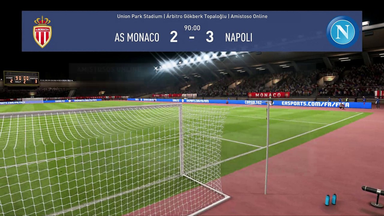 Craque digital - monaco 2 x 3 napoli