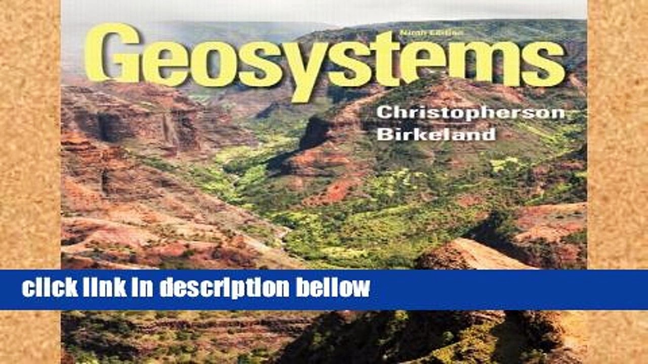 Popular Geosystems: An Introduction to Physical Geography