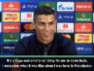 'Huge and emotional' to return to Old Trafford - Ronaldo