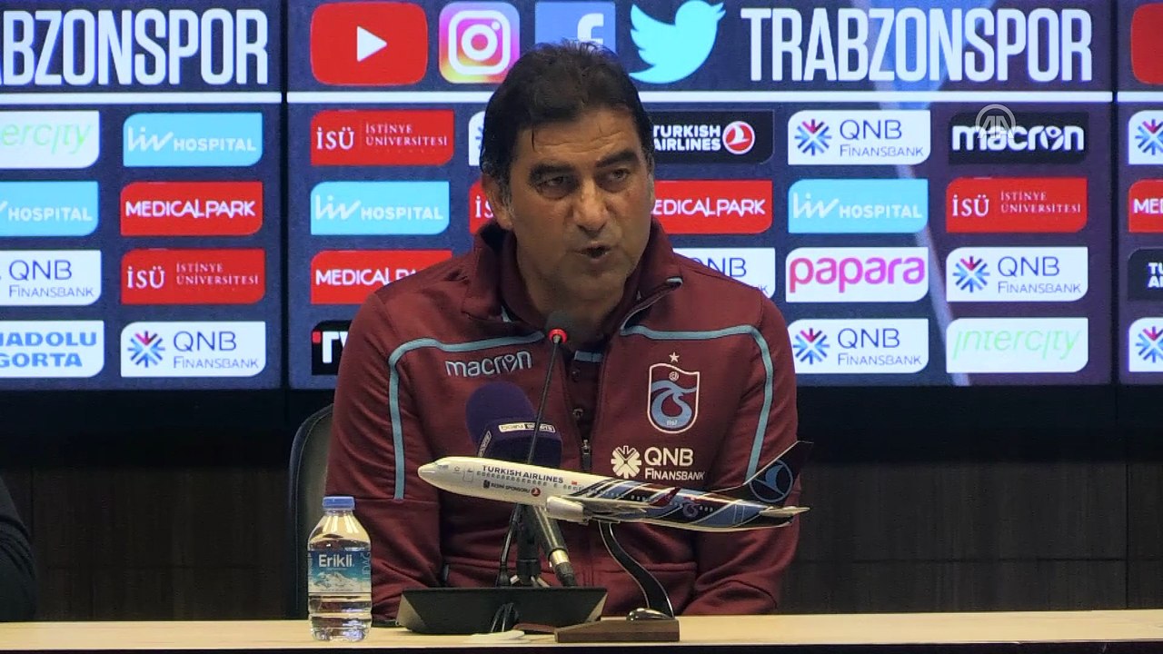 Trabzonspor-Büyükşehir Belediye Erzurumspor maçının ardından - Ünal Karaman - TRABZON