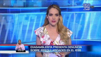Exasambleísta presenta denuncia sobre irregularidades en el IESS